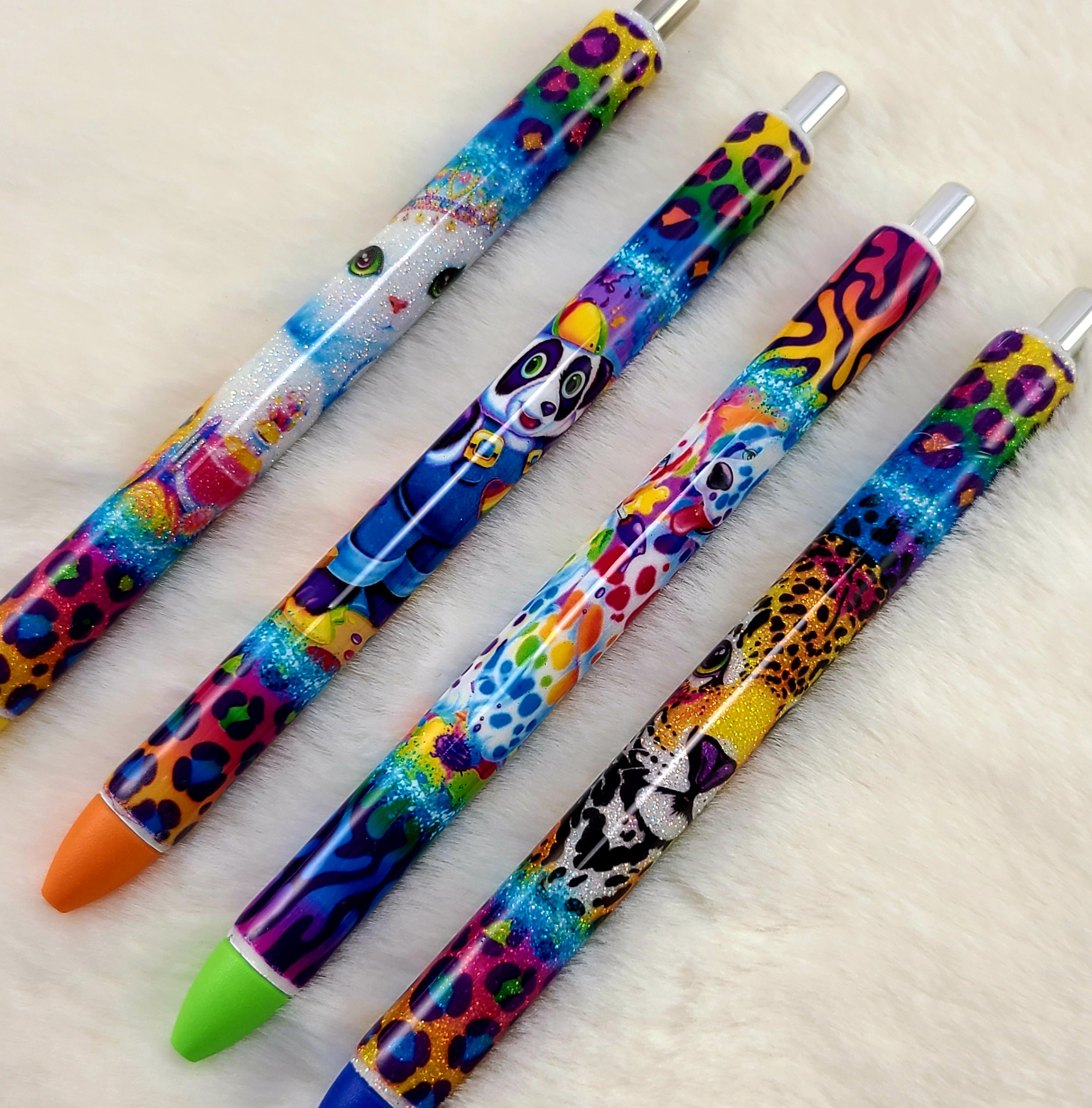 Custom LF Inspired Pen| Glitter Pen| Refillable Pen| Custom Design| Gel Pen|