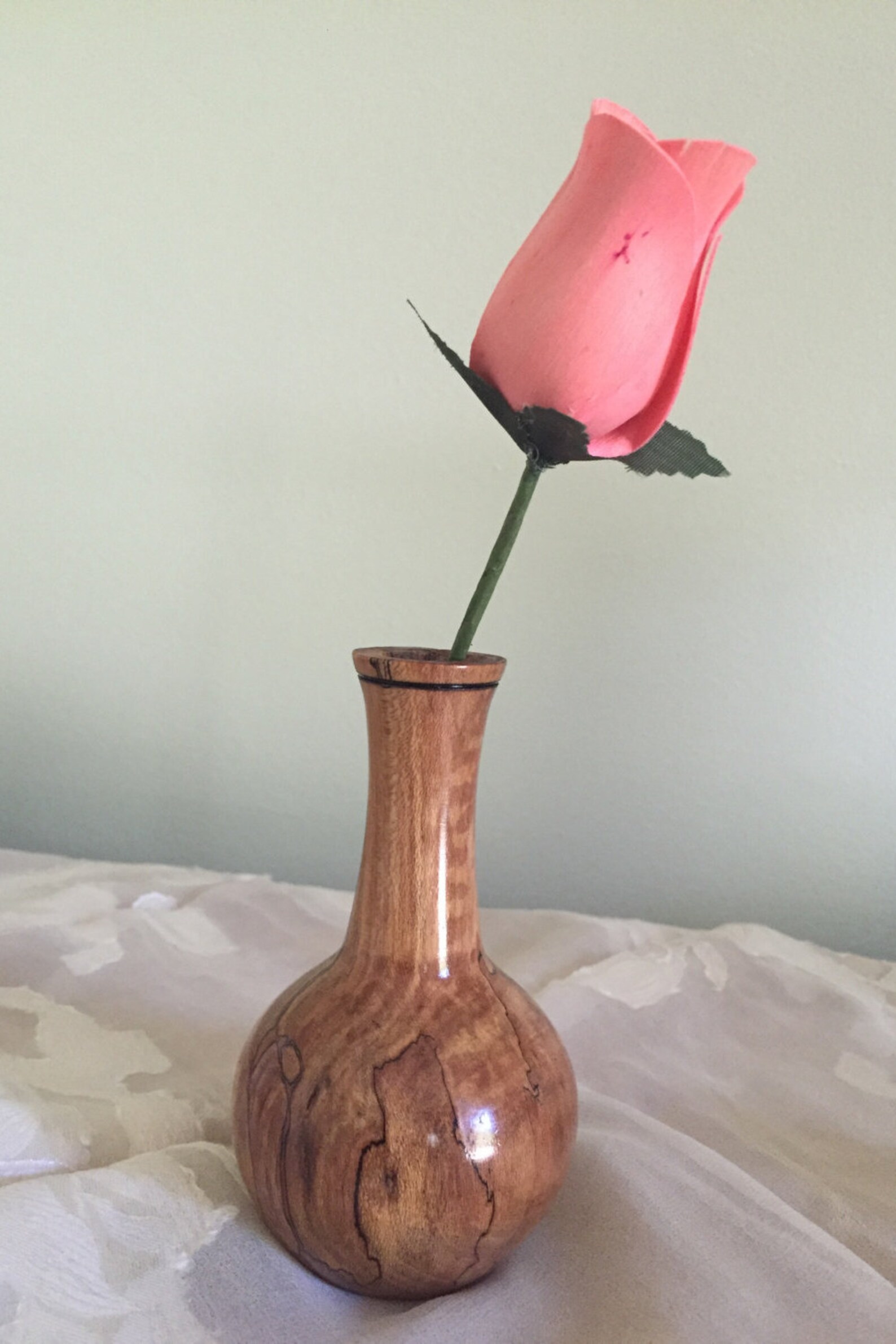 Bud Vases handmade from a variety of woods Etsy