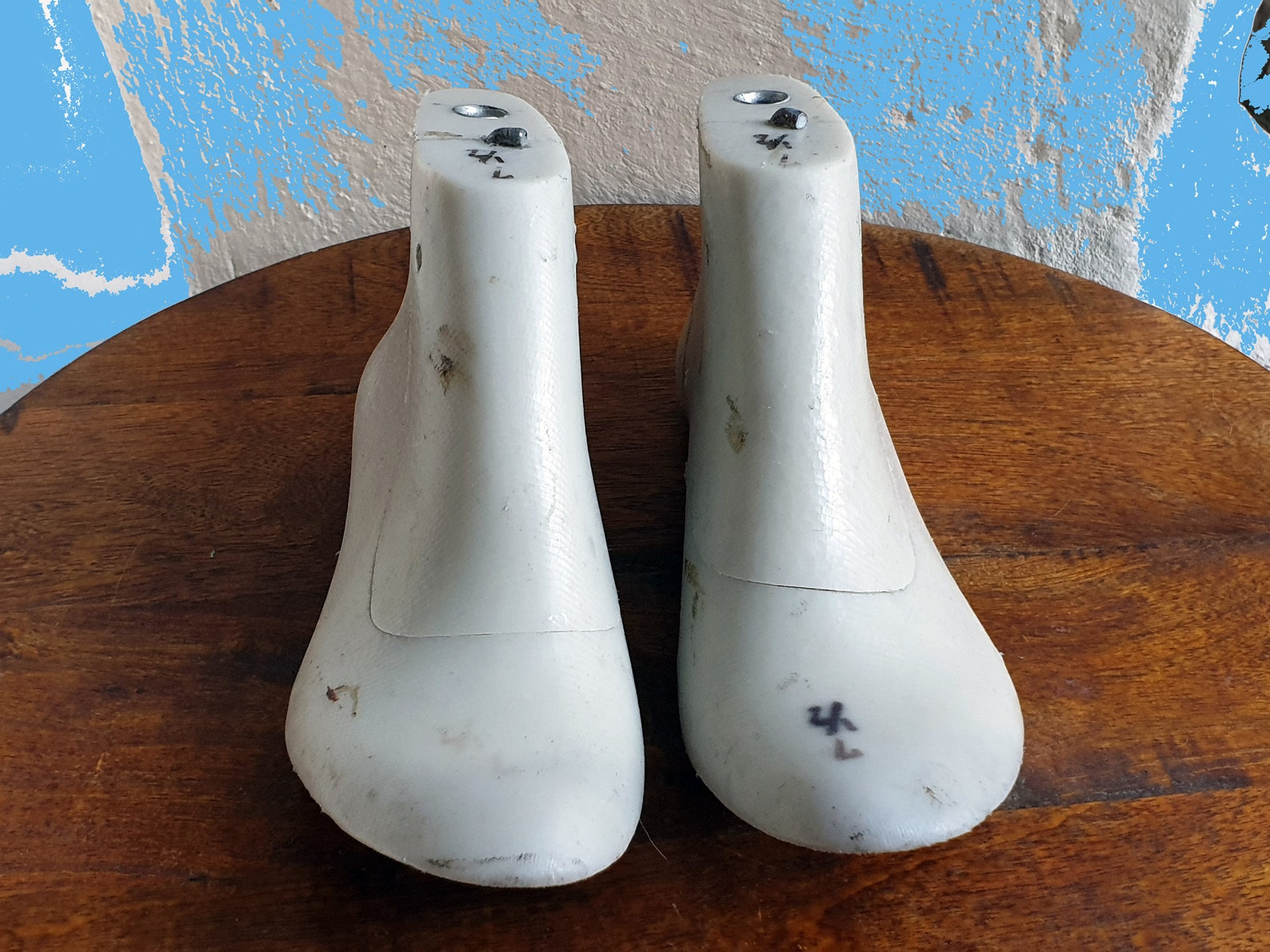 White plastic boot lasts shoe lastswomen shoe Etsy