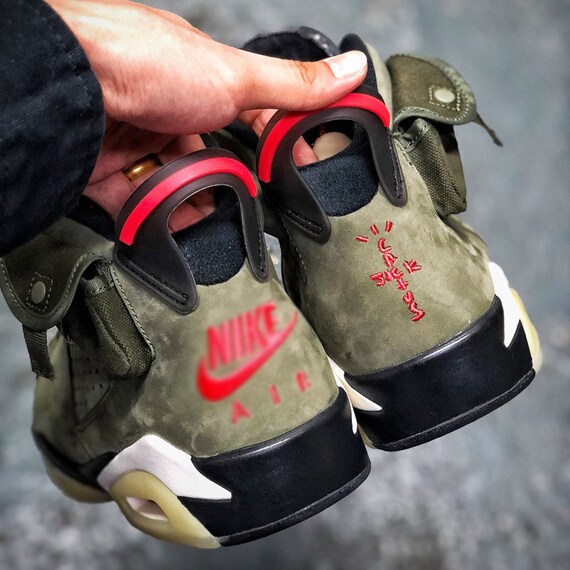 AJ6 Olive - image 3