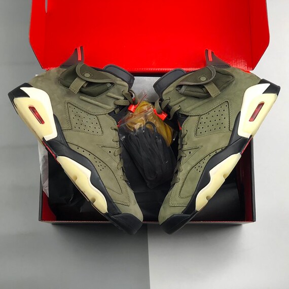 AJ6 Olive - image 8