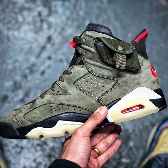 AJ6 Olive - image 2