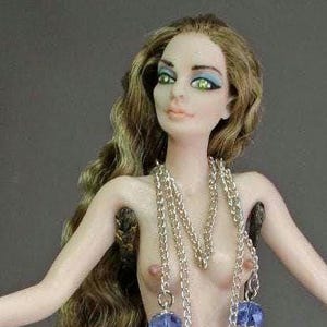 Artamonova dolls. Mermaid 1/8 (9,84"). Author's dolls handmade.