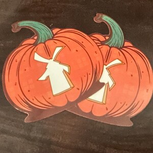 Dutch Glow Pumpkin Windmill Sticker First Day of fall 2024