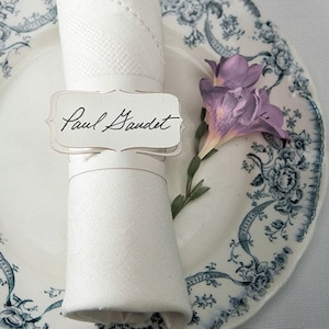 The paper lace napkin ring (per 12)
