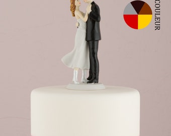 The western wedding cake figurine