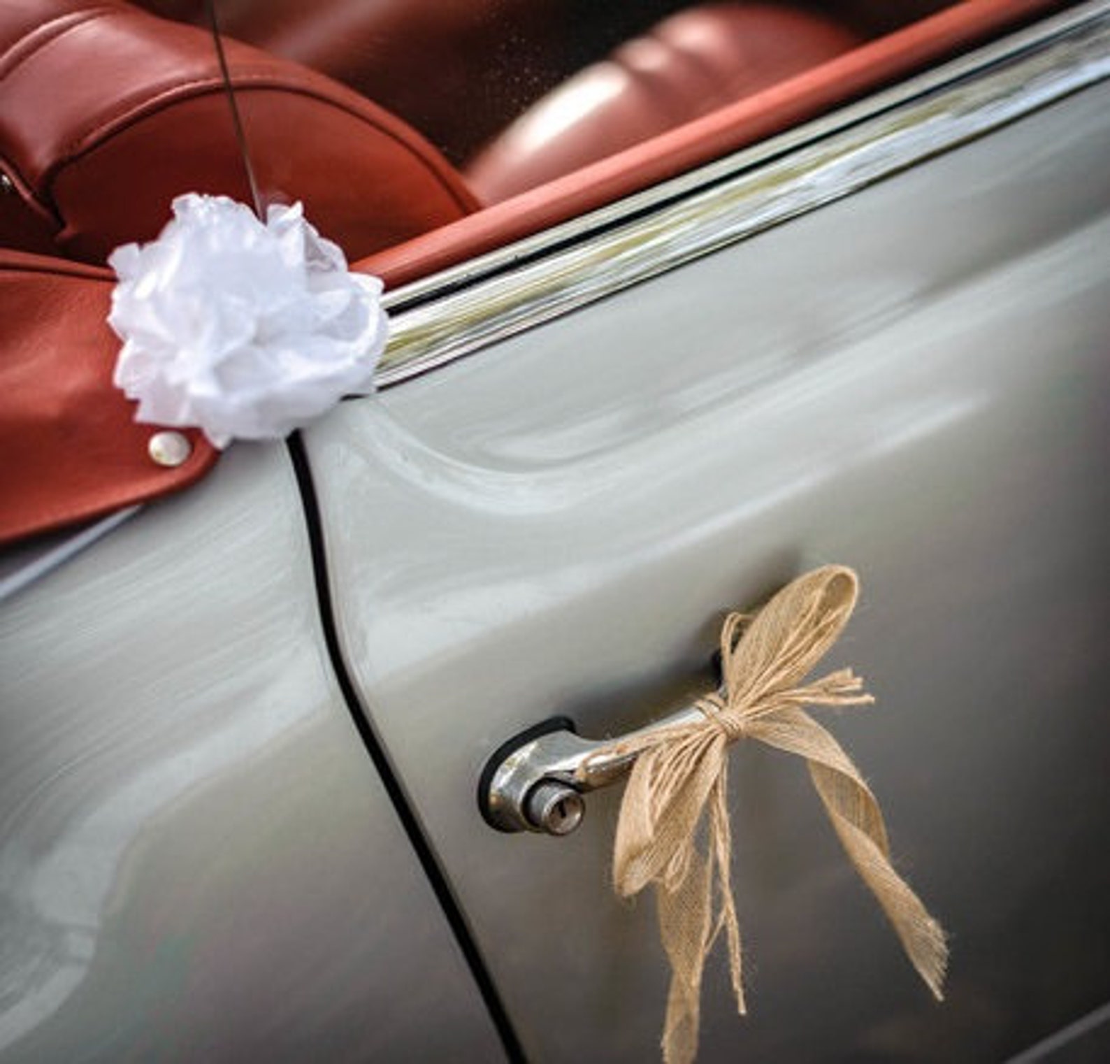 The Vintage Wedding Car Decoration Kit | Etsy