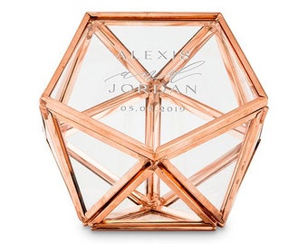 The custom hexagonal copper terrarium alliance door