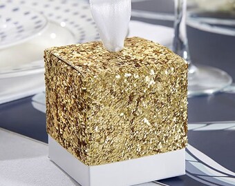 De 10 gold glitter Candy dozen