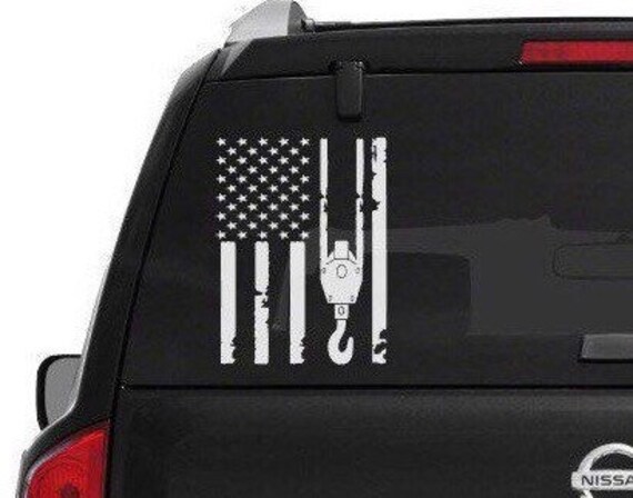 Crane Operator Flag Decal / Crane Operator Decal / Crane | Etsy