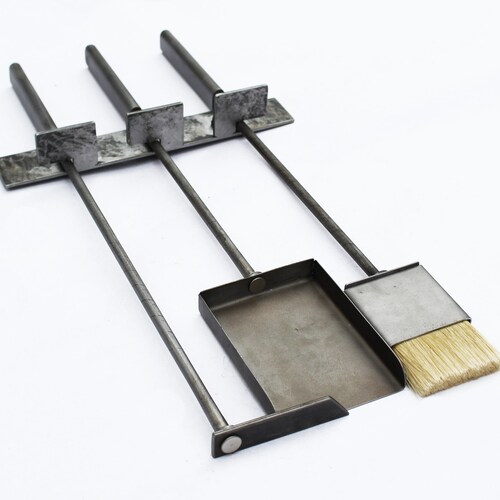 Modern Fireplace Tool Set Wall Mounted Fire Poker Wall Etsy