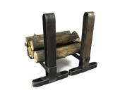 Modern Fireplace andirons Fireplace log holder Floating firewood holder