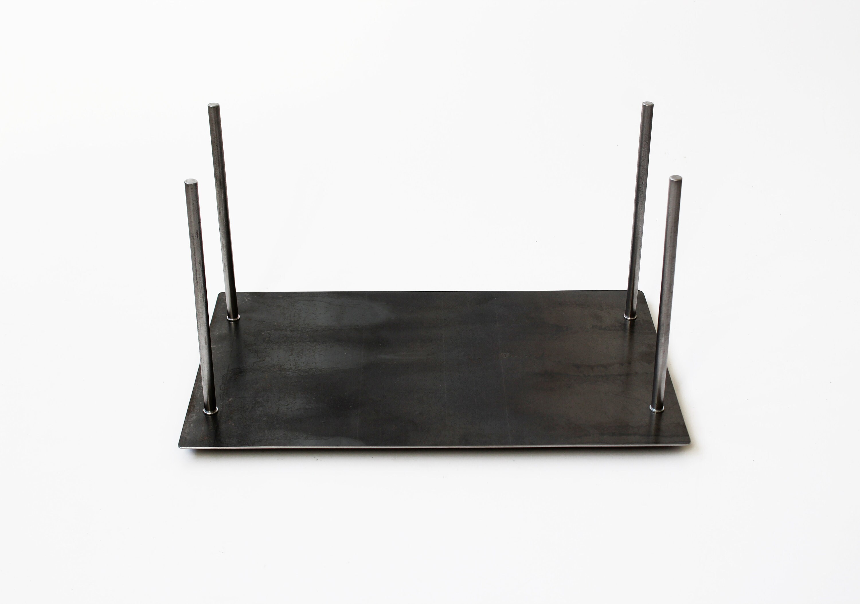 Black metal stand for records lp storage Vinyl storage Etsy