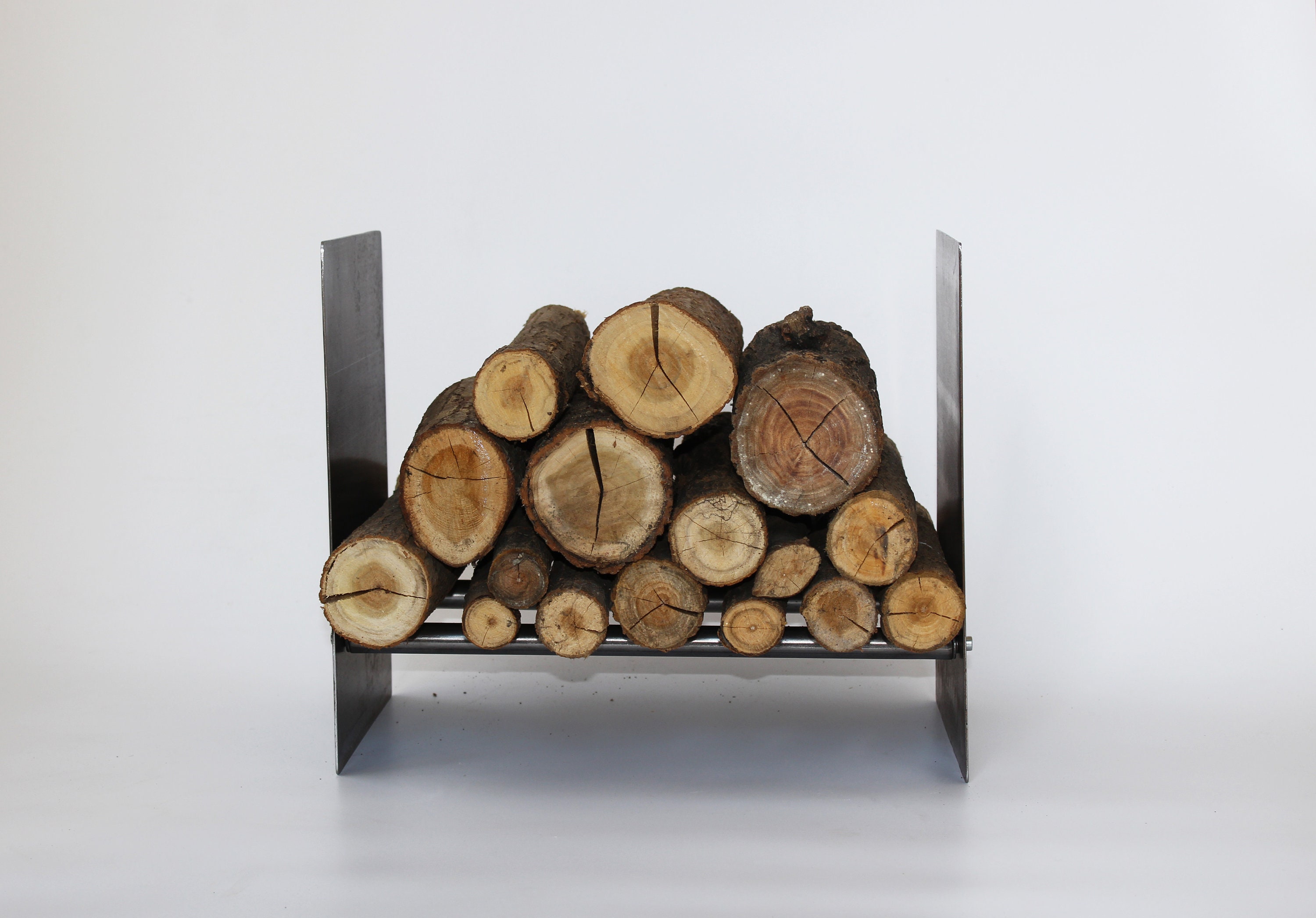 Firewood rack indoor Firewood holder housewarming gift Etsy