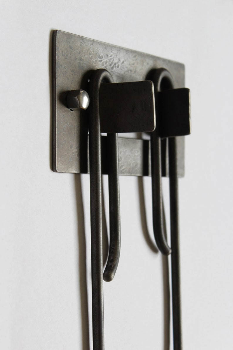 Modern Fireplace Tool Set Wall Mounted Fire Poker Wall Etsy