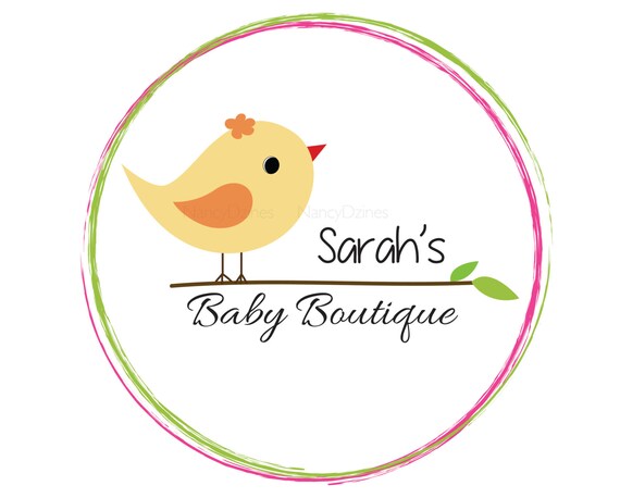 Bebe Boutique Logo Logo Bebe Boutique Logo De Boutique Etsy