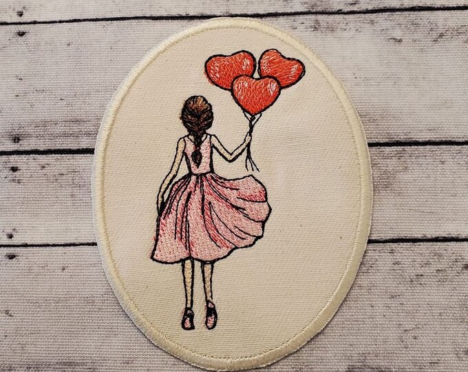 Carried Away Patch, Iron on Patch, Sew On Patch, Embroidery, Patch, Applique, Collectable, Made In USA, Handmade