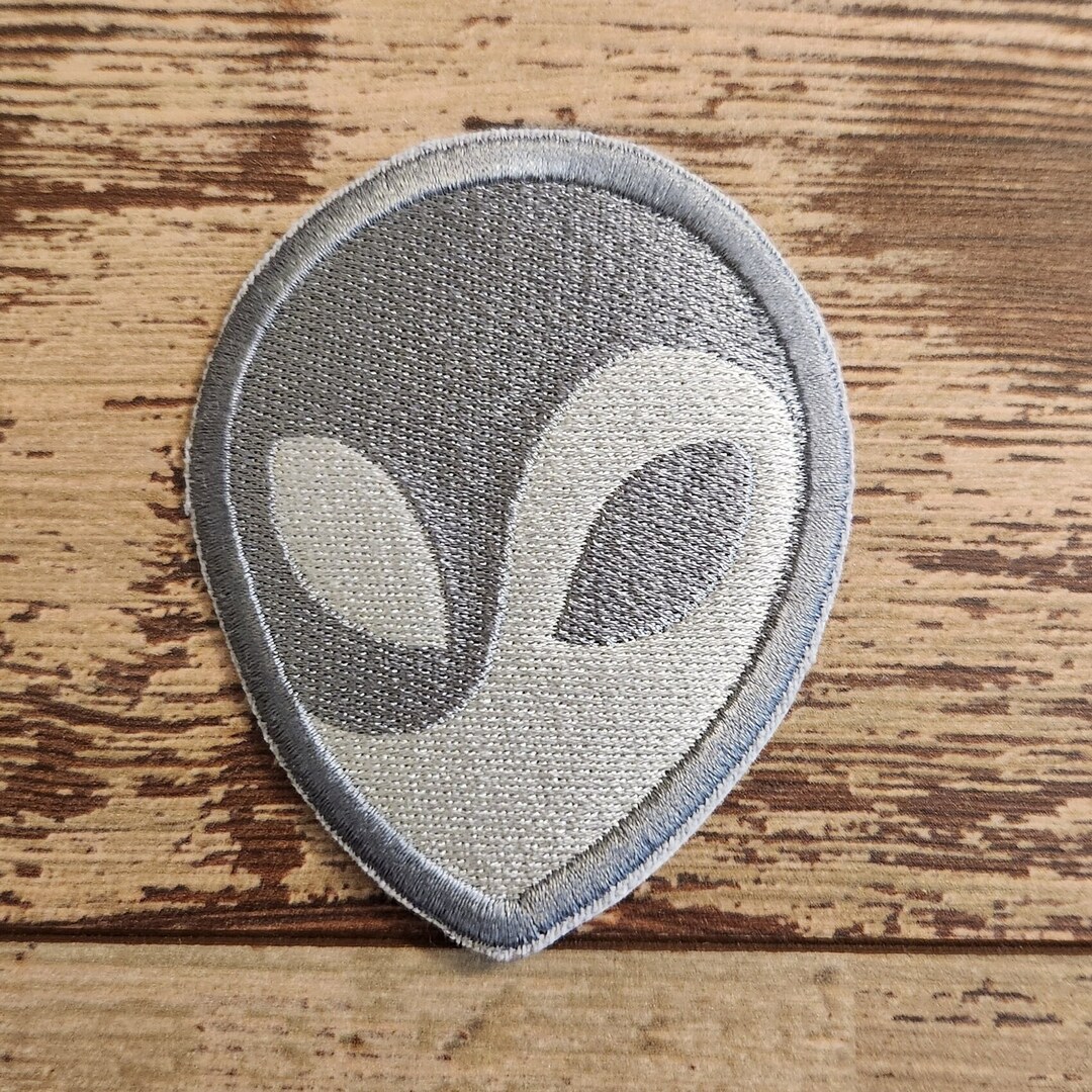 Alien Embroidered Patch: Iron On/sew on Applique - Etsy