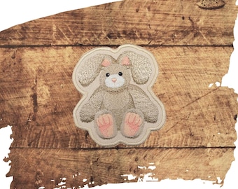 Buffy Bunny Embroidered Patch: Iron On/Sew On Applique
