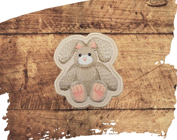 Buffy Bunny Embroidered Patch: Iron On/Sew On Applique