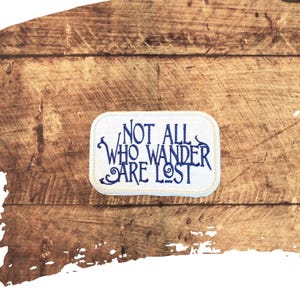 Wanderlust Patch: Embroidered Travel Applique - Made in USA