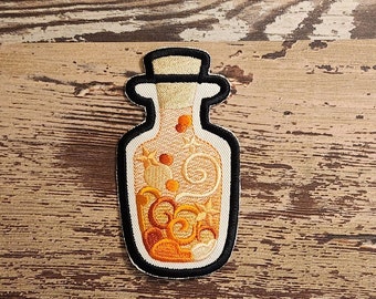 Magic Potion Patch, Iron on Patch, Sew On Patch, Embroidery, Patch, Applique, Collectable, Handmade