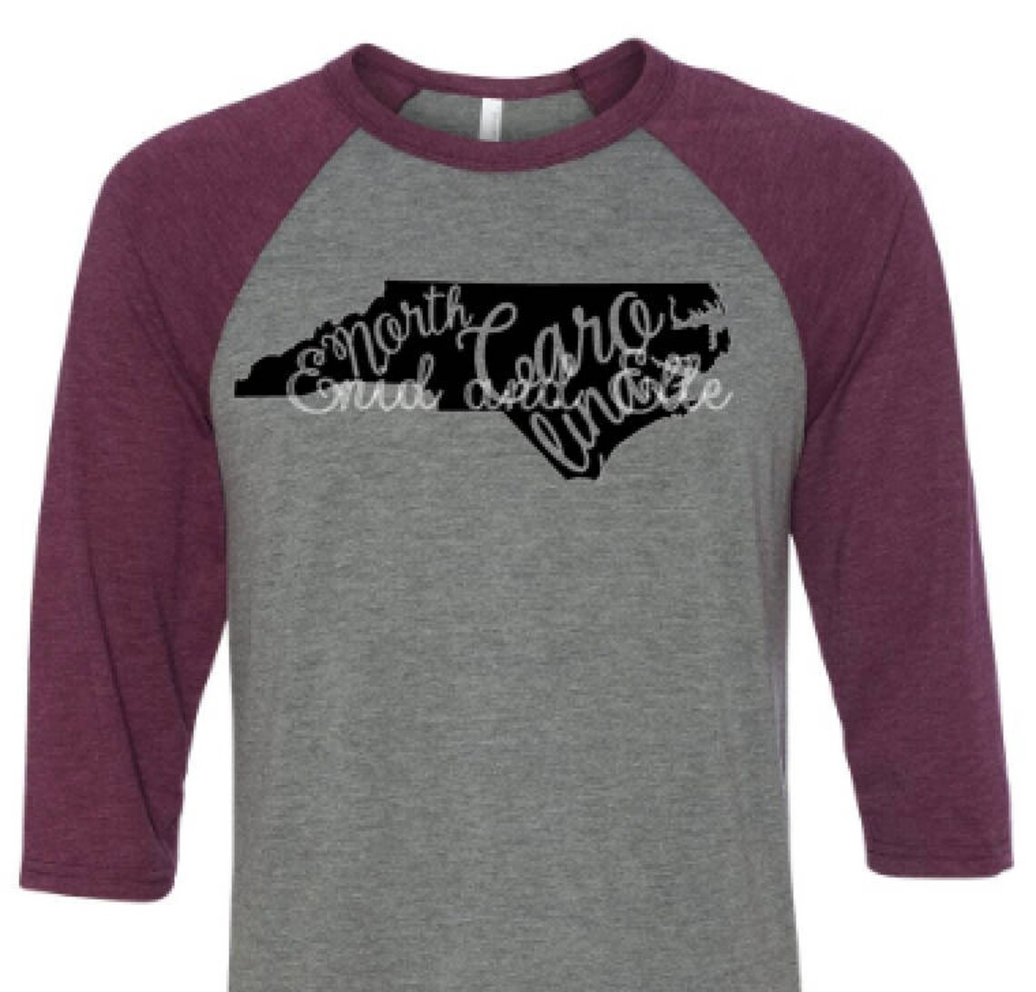 North Carolina tshirt North Carolina state shirt North Etsy