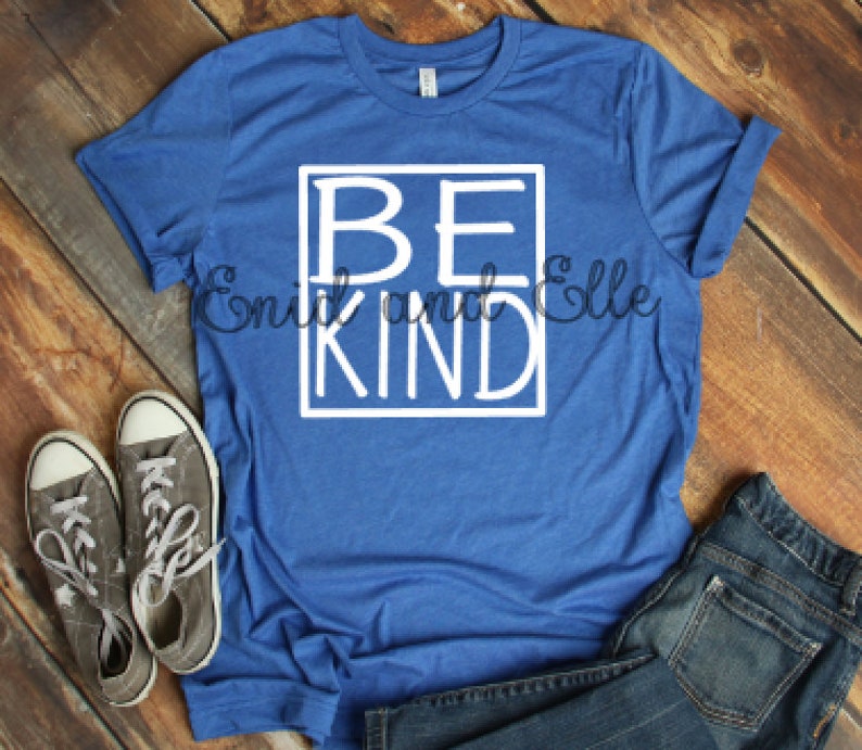 Be Kind T-shirt Inspirational Shirts for Women - Etsy