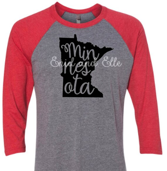Minnesota tshirt Minnesota state shirt Minnesota home Etsy