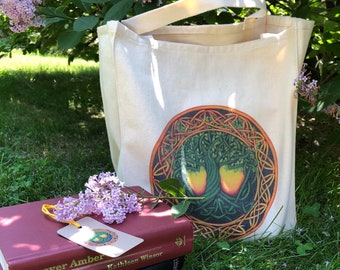 FlooredByArt Tree of Life Tote Bag