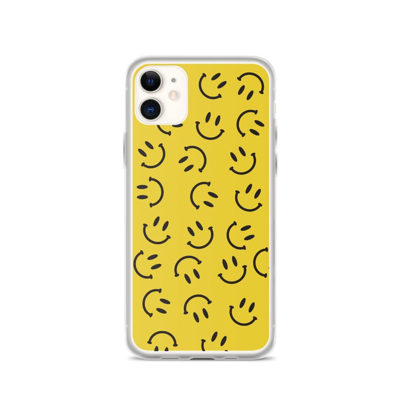 Smiley Face iPhone Case Cute Phone Case iPhone 11 case 11 | Etsy