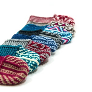 Knit Slipper Socks Mystery Bag, Guest Slippers, WITHOUT SUEDE, House Shoes, bridesmaid slippers, Shipped from Azerbaijan or Minnesota