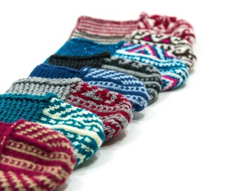 Knit Slipper Socks Mystery Bag, Guest Slippers, WITHOUT SUEDE, House Shoes, bridesmaid slippers, Shipping from AZERBAIJAN or Minnesota