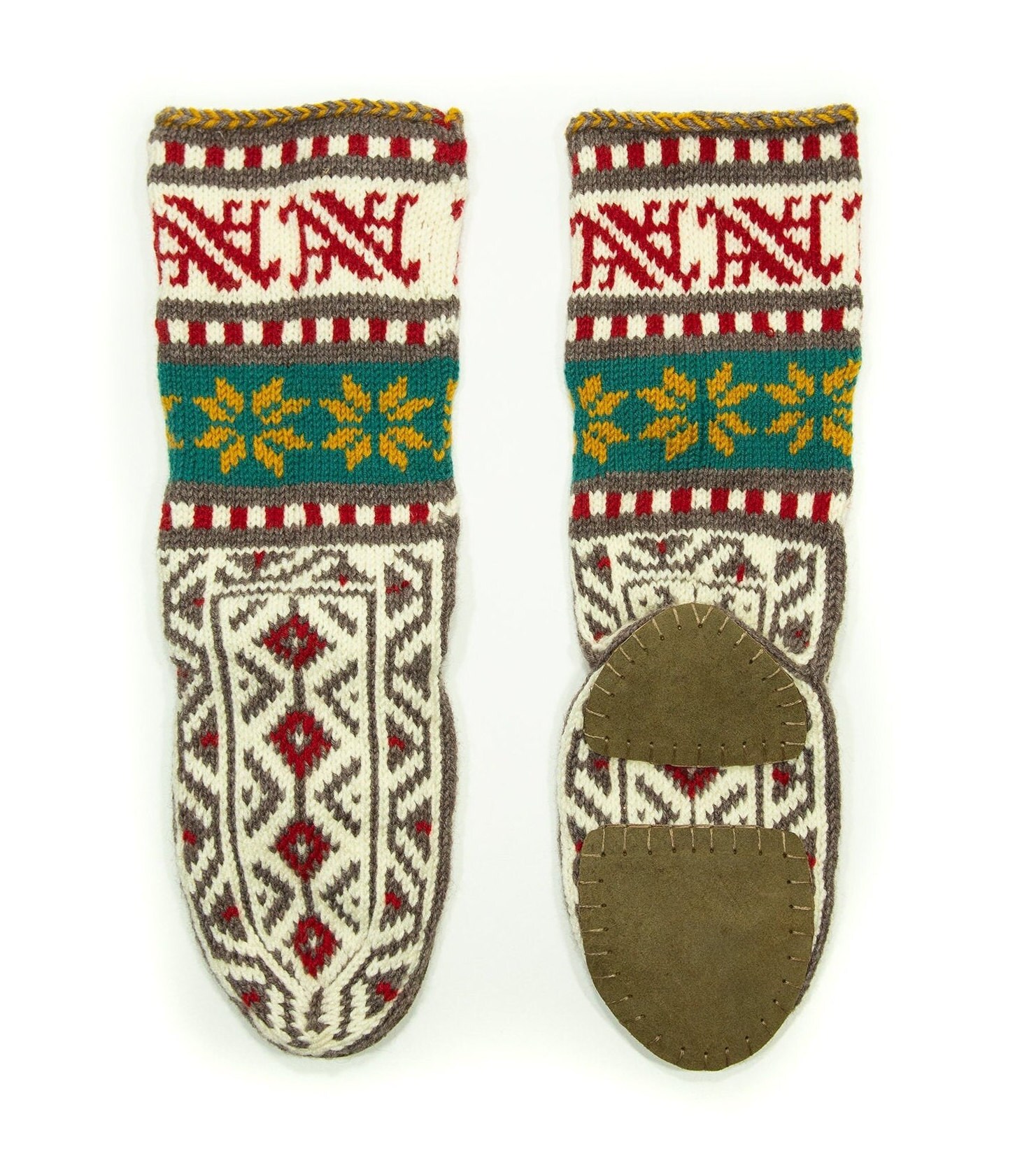 Muk luks men's nordic knit bootie slipper socks cheap