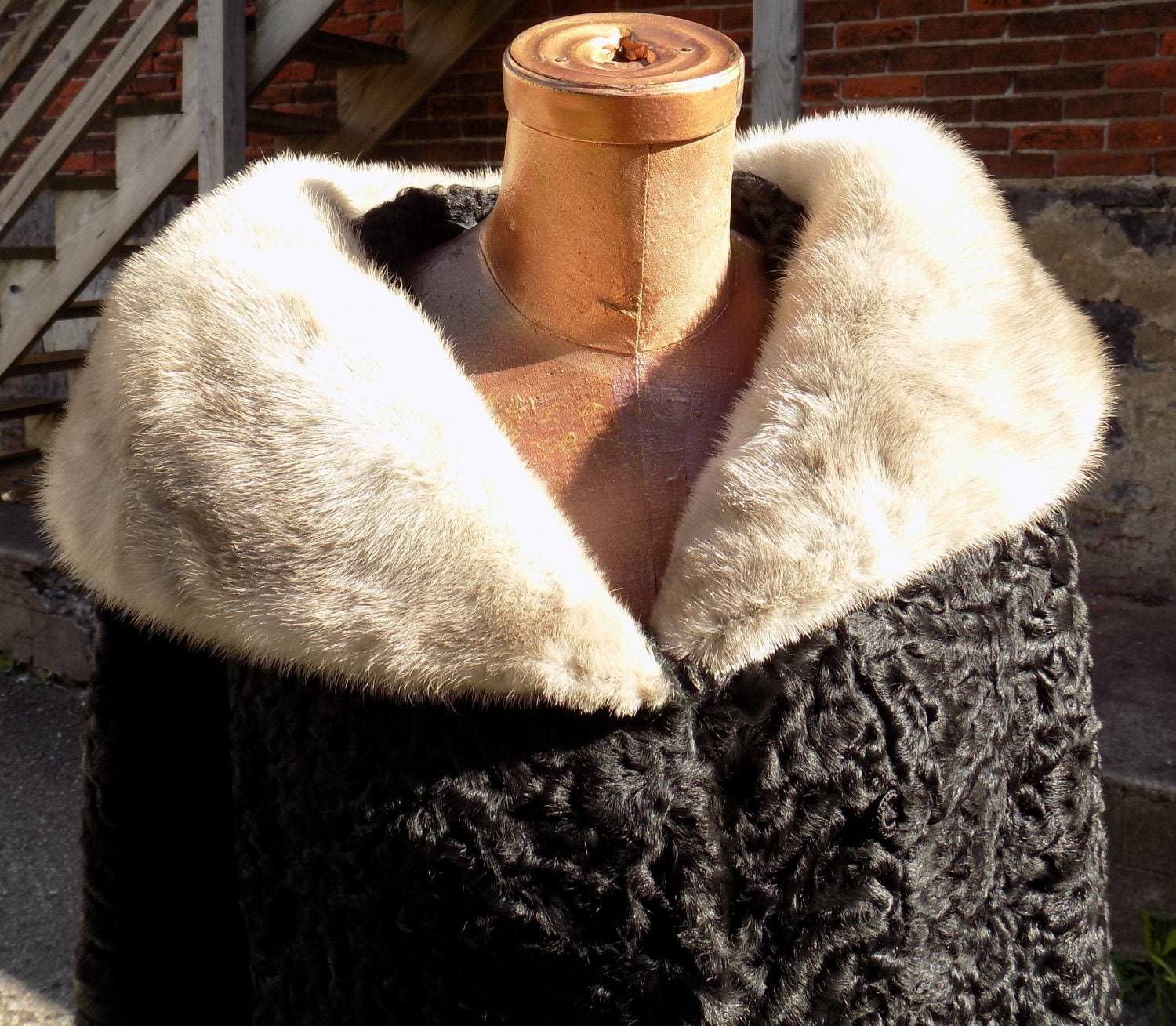 lambswool coat vintage