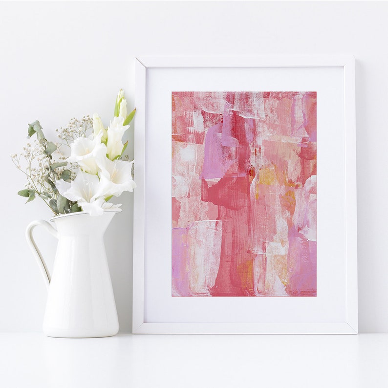 Colourful Abstract Wall Decor Fine Art Print Giclee Art Etsy Australia