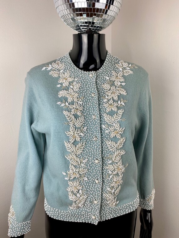 Beaded Pearl Cardigan