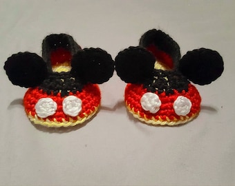 mickey booties