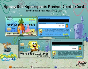 SALE Play Money Sponge Bob Squarepants BONUS Coloring | Etsy