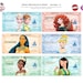 Disney Princess Play Money Party Printables Printable | Etsy