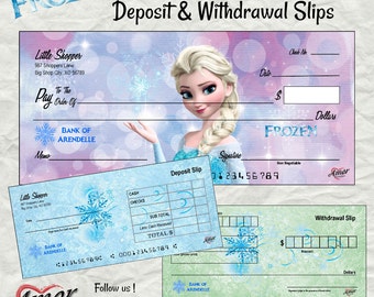 frozen play money etsy uk
