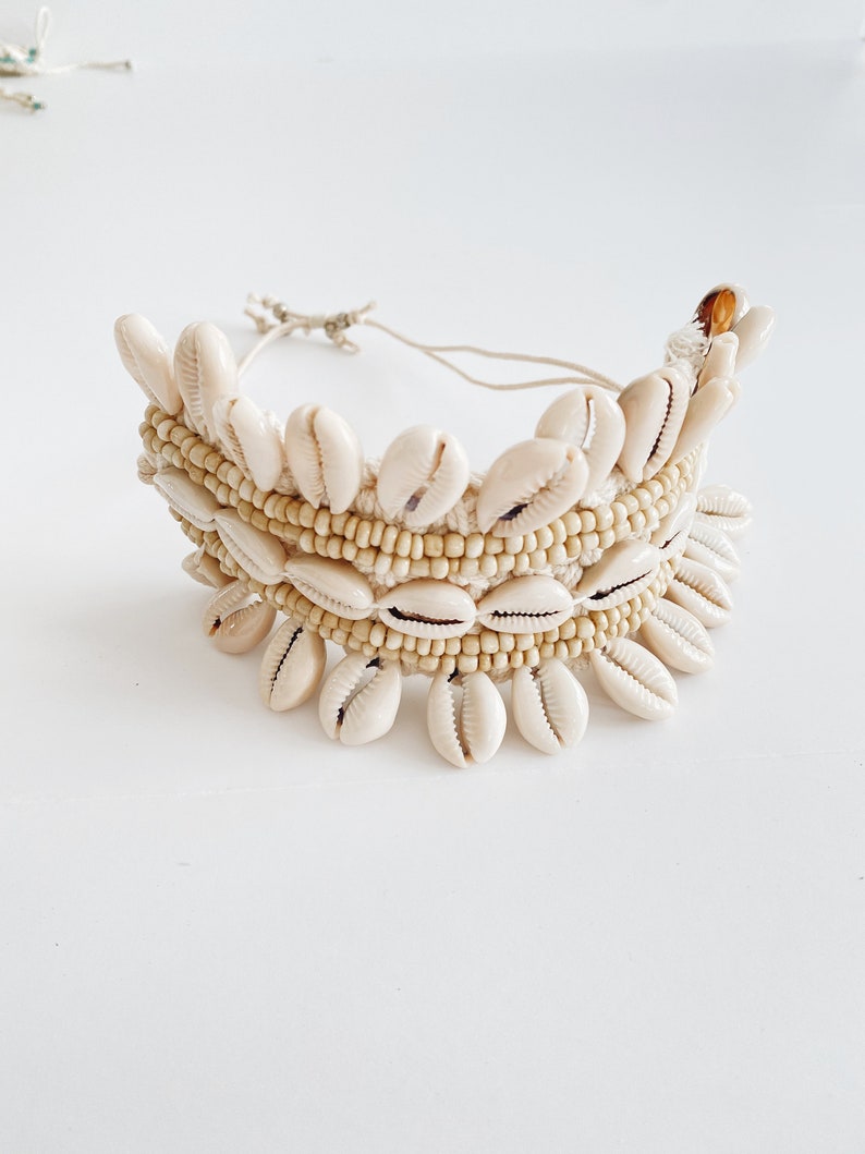 Cowrie Shell Cuff Bracelet