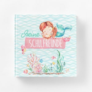 Friendship book SCHOOL for girls 21 x 21 cm