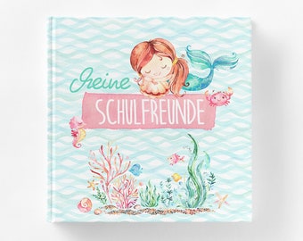 Friendship book SCHOOL for girls 21 x 21 cm