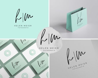 Personalized LOGO design, logo creation, company logo, minimal, initials, photography