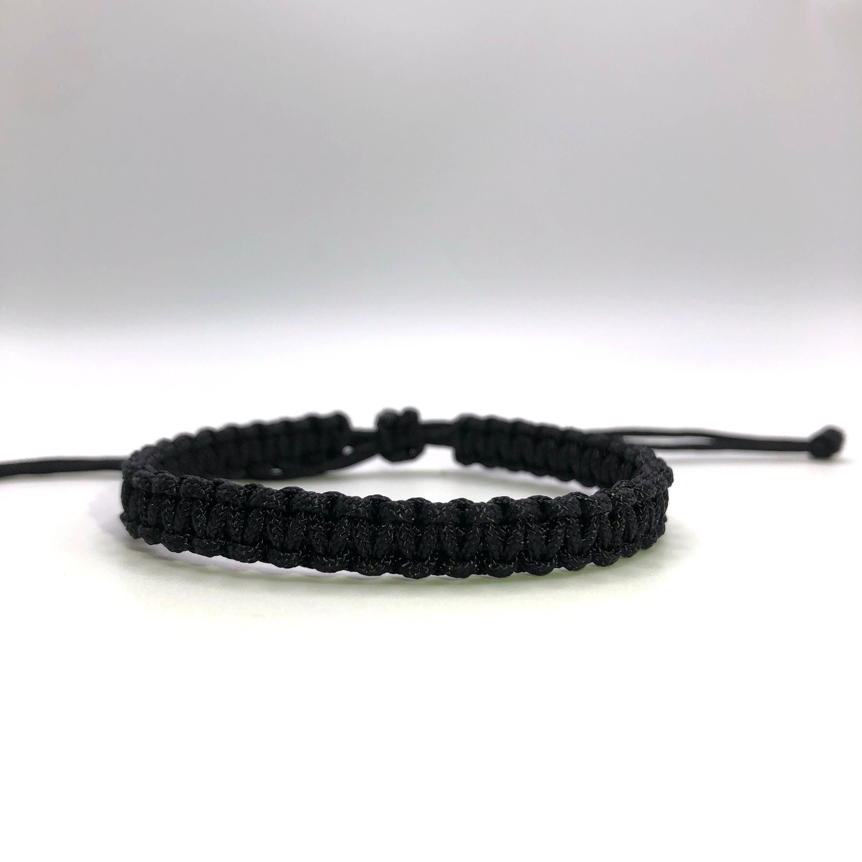 Buy Black Cord Bracelet Black String Bracelet Lucky Bracelet Online in  India 