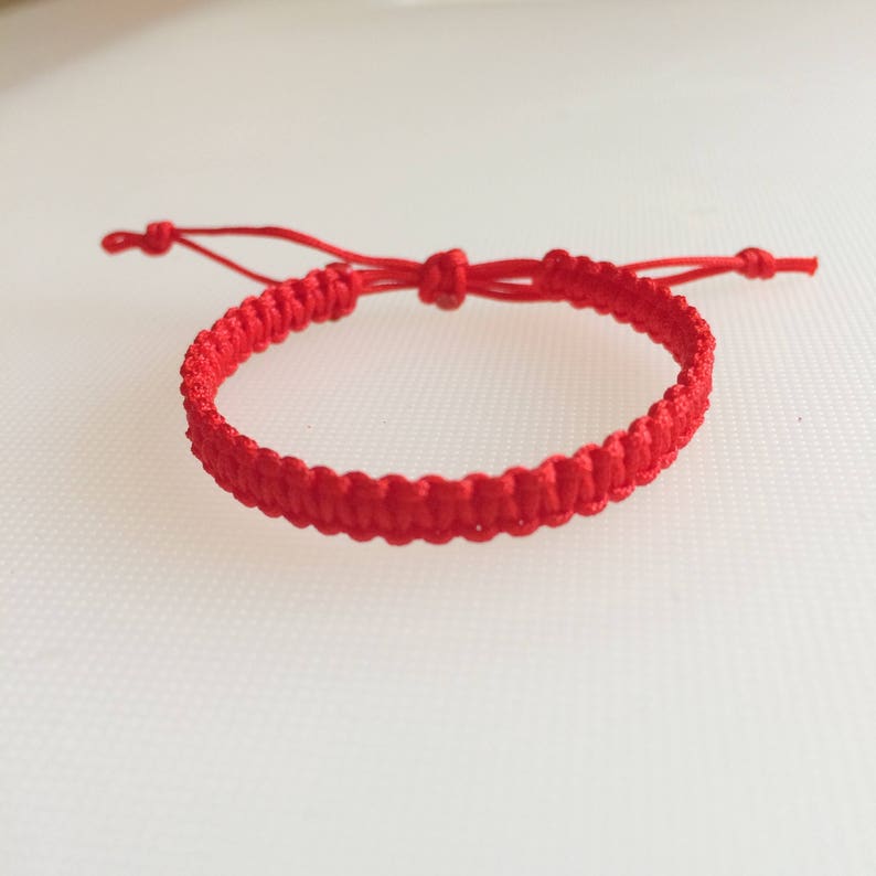 Baby Red Cord Bracelet Infant / Toddler Bracelet Baby Red - Etsy