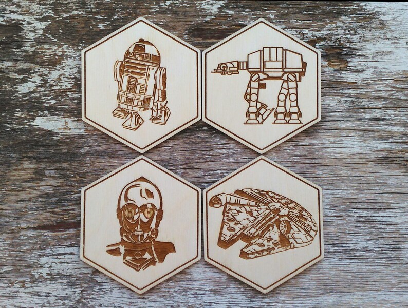 star wars coaster set