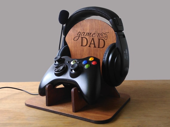 Personalized Headset Stand / Headphone and Controller Stand for