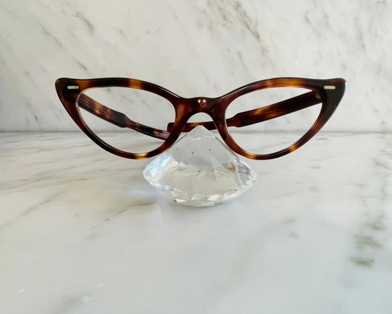 Unused Vintage Tortoise Cat Eyes - image 1